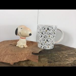Peanuts Snoopy & Woodstock Faces Mug